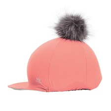Hy Sport Active Pom Pom Hat Cover - Coral Rose - One Size Pink | One Size