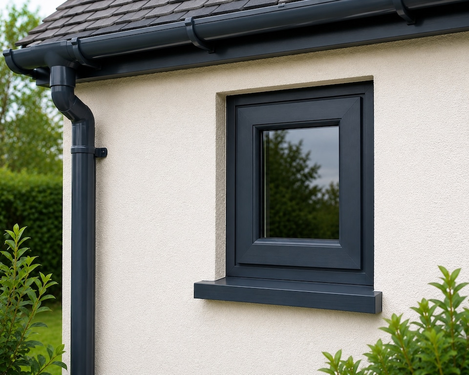 image 1 of Innov8 Coatings uPVC Paint 250ml Satin Finish - Plastic Door & Window Frame Paint - Anthracite Grey