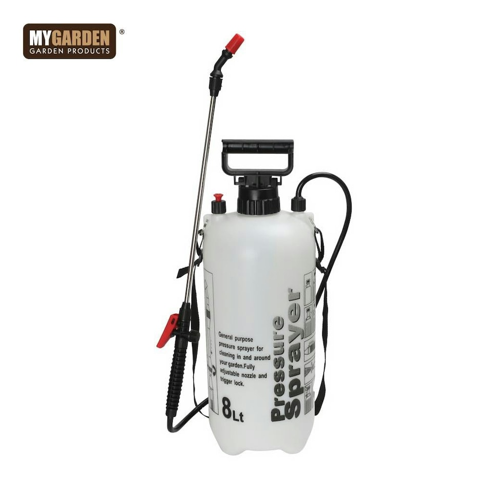 image 1 of Garden Pressure Sprayer Weed Spray Bottle Hand Pump Water Plant Chemical 1L