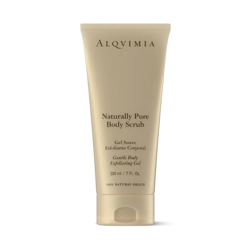 image 1 of Alqvimia Naturally Pure Body Scrub Gentle Exfoliating Gel 200ml