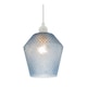 image 2 of Modern and Compact Diamond Design Midnight Blue Glass Pendant Shade | Blue
