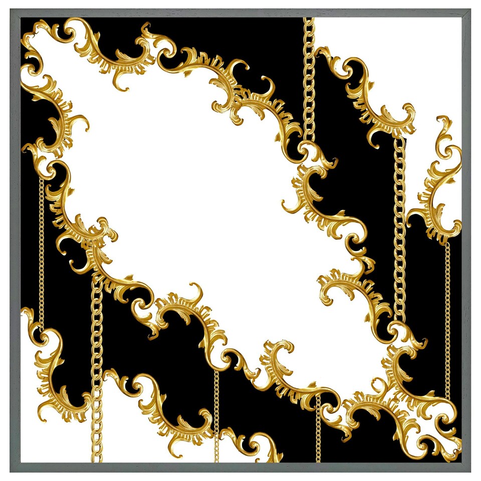 image 1 of Baroque (Picture Frame) Brown | Oak | S