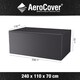 image 1 of Platinum AeroCover Waterproof Ripstop Polyester Garden Table Cover W240 x D110 x H70 cm