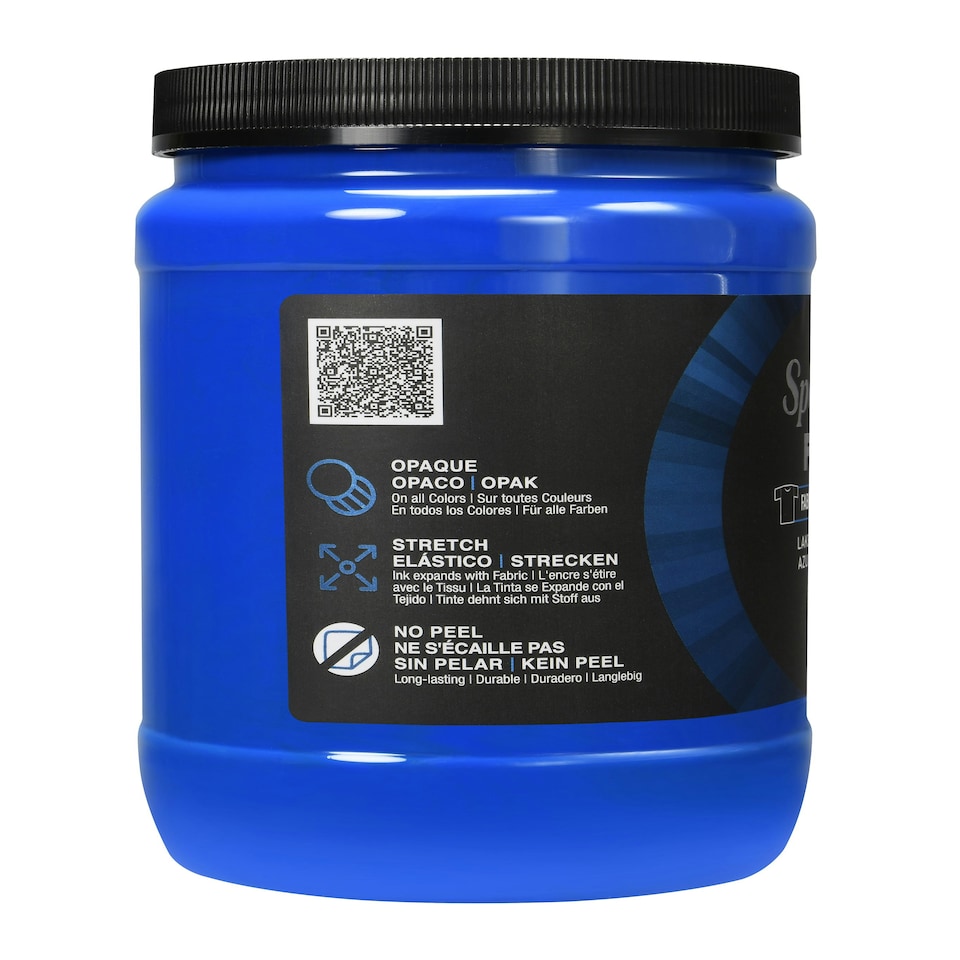 image 1 of Speedball Screen Printing Fabric Ink, Lake Blue, 32oz