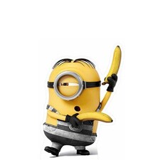 Stuart Minion Prison Banana Star Mini Cardboard Cutout 84cm