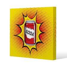 retro style (Canvas Print) / 90 x 90 x 4cm | Multi