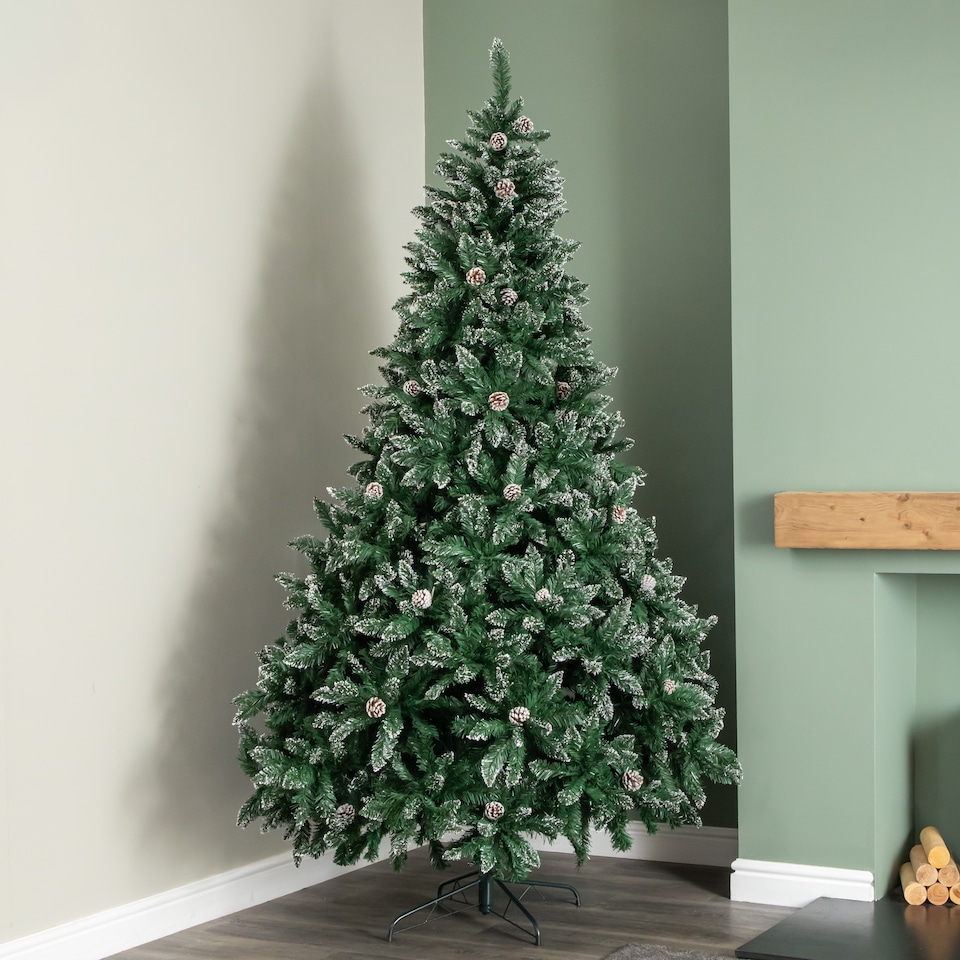 image 1 of Premier Decorations 7ft Rocky Mountain Pine Artificial Christmas Tree
