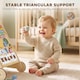 image 6 of AIYAPLAY Wooden Baby Walker with Speed Control, Activity Centre for 18 M+