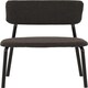image 6 of Sheldon Round Glass Dining Set with 4 Chairs Grey | Grey Boucle