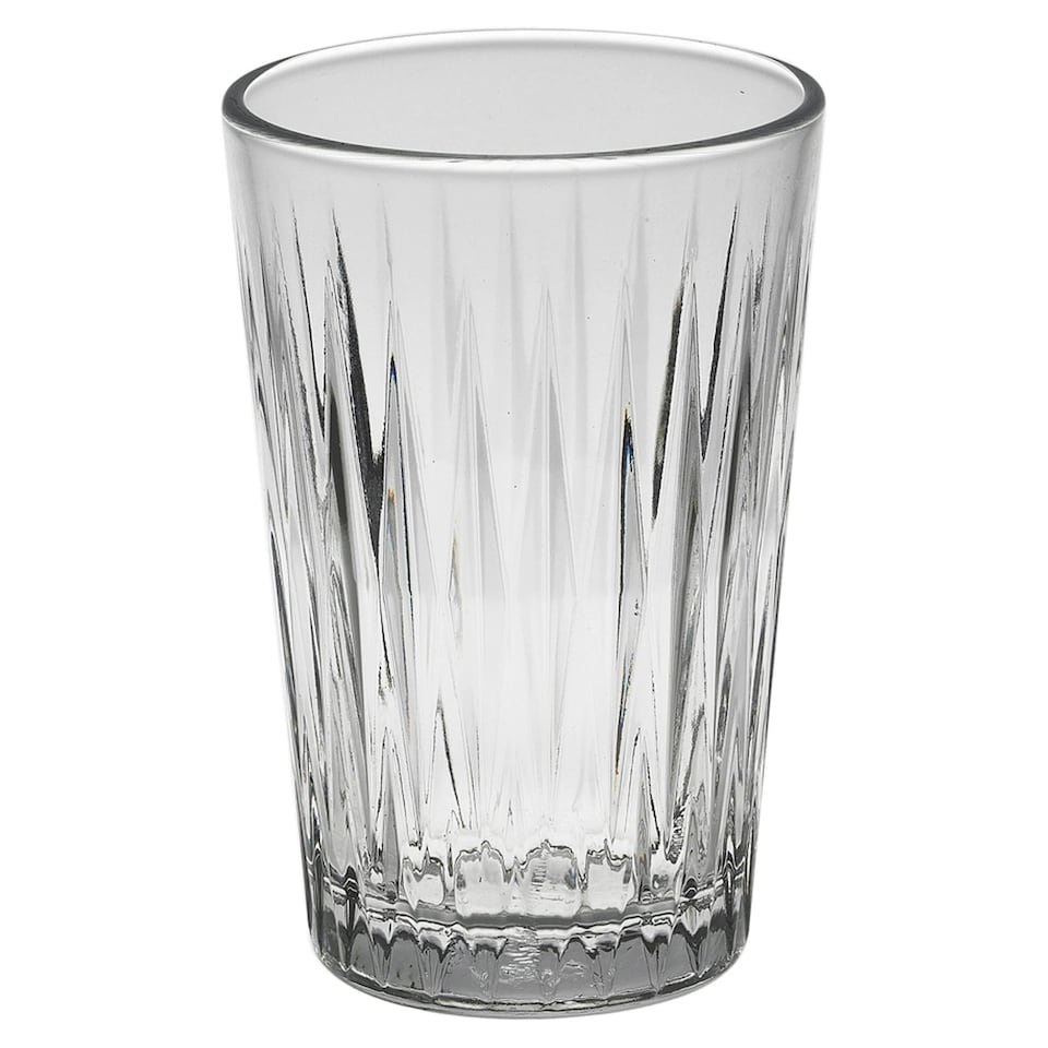 image 1 of Highball Drinking Glasses Whiskey Water Juice Tumblers 6 Set | Clear | 6x350ml Highball Tumblers | 350ml