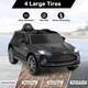 image 8 of COSTWAY Kids Ride On Car Licensed Aston Martin DBX Black