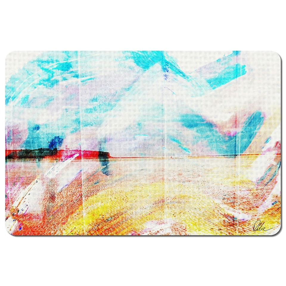 image 1 of beach view cliffs (Placemat)