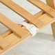 image 8 of Outsunny 3-Tier Folding Bamboo Plant Stand Display Rack for Indoor & Outdoor