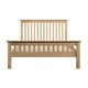 image 7 of Pitlochry Solid Wooden Oak Shaker Style Bed Frame (Double)