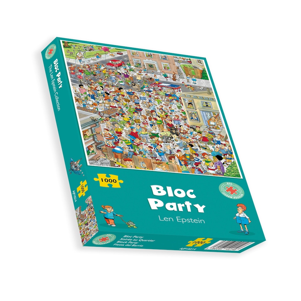 image 1 of Bloc Party - Len Epstein 1000 Piece Jigsaw Puzzle