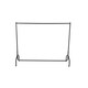 image 5 of Oypla 6ft Garment Clothes Rail Super Heavy Duty All Metal Black Black | One Size