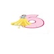 image 2 of Disney Princess Snow White 6th Birthday Candle - White/Pink/Yellow - One Size
