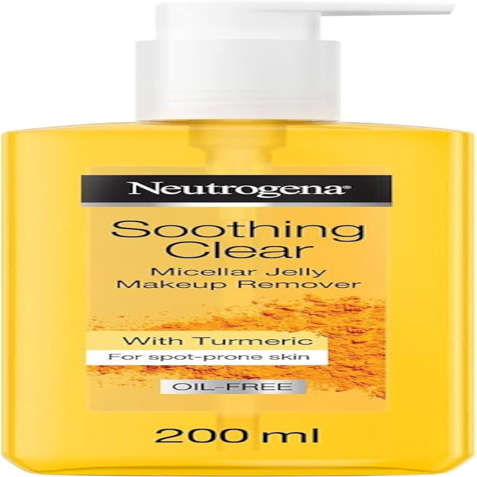 image 1 of Johnson And Johnson Neutrogena Clear And Soothe Make Up Remover With Turmeric