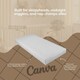 image 6 of Opulent Home Cot Bed Mattress Waterproof Anti-Allergy Baby Mattress Cover for Newborns - White