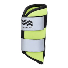 Firefoot Reflective Horse Tendon Boots - Yellow - Cob