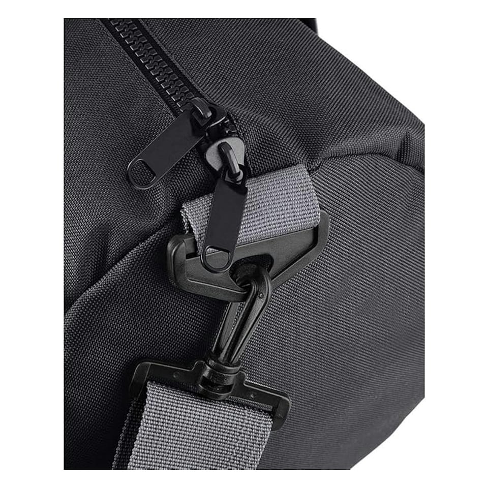 image 1 of Bagbase Original 20L Duffle Bag - Black/Grey - One Size