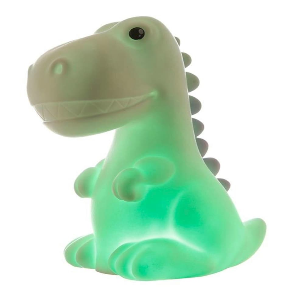 image 1 of Rechargeable Dino Night Light White