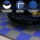 image 2 of Vented Garage Floor Tiles With Edges – 60 Grey & 60 Blue