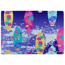 Tropical Surf (Rug) Blue | Large: 140x200cm