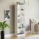 image 5 of Vida Designs Cambridge 5 Tier Extra Large Bookcase Display Storage, White