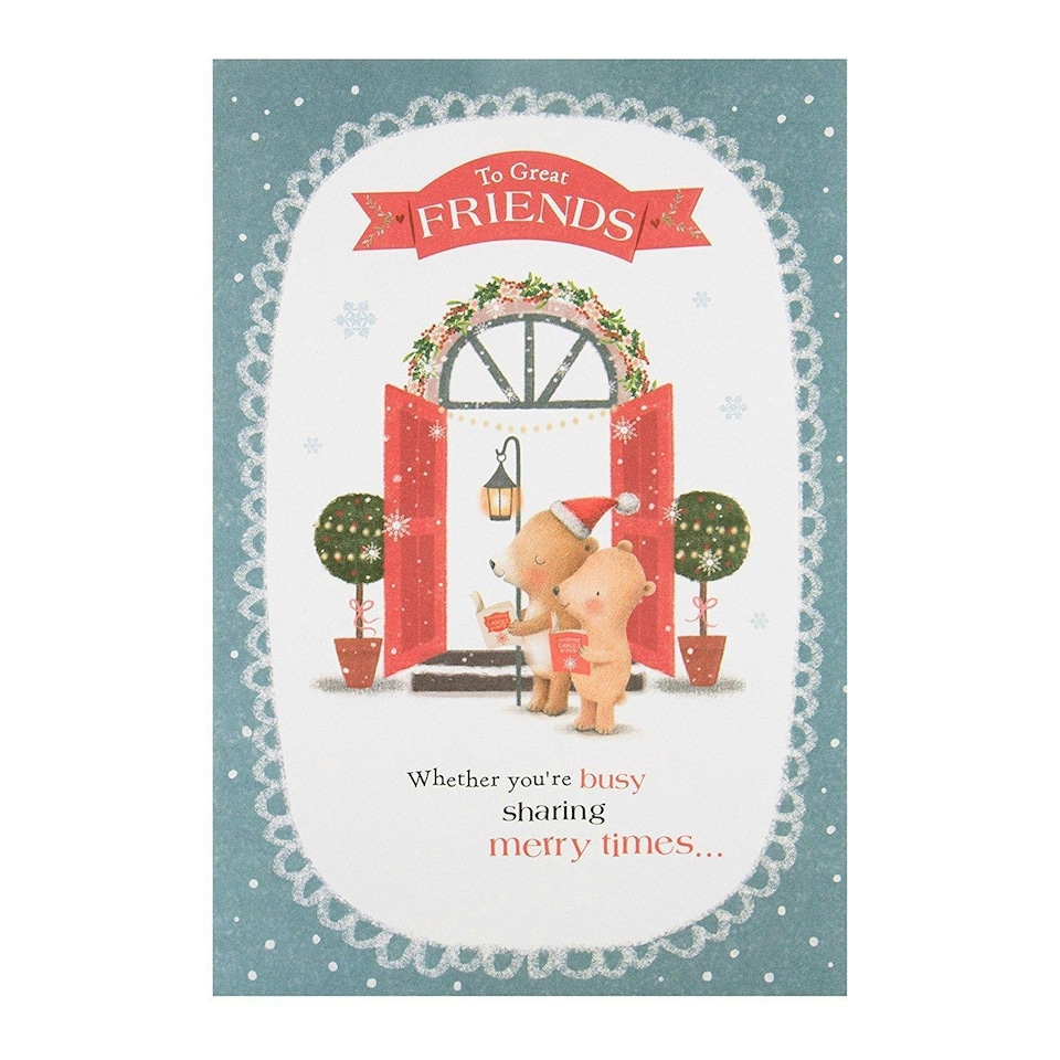 image 1 of Great Friends Christmas Card
