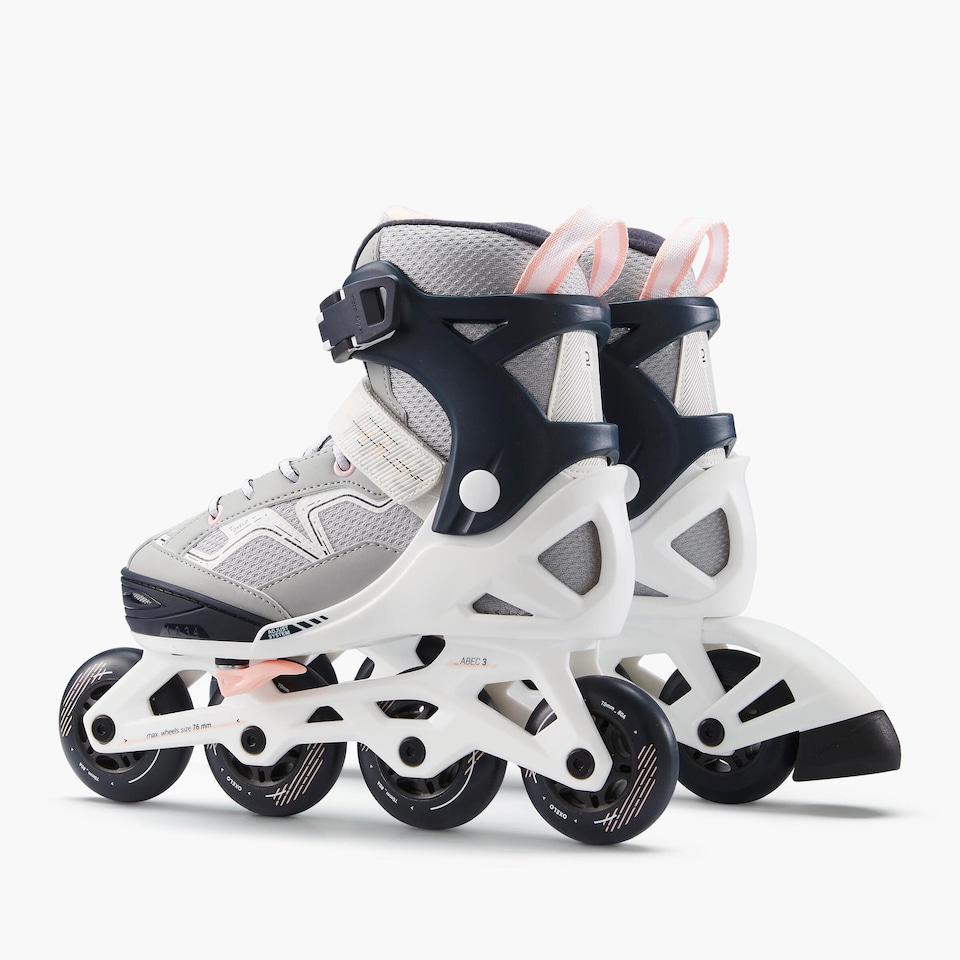 image 1 of Decathlon Kids' Inline Fitness Skates Fit3