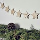image 3 of Star Wooden Party Handing Garland 2m