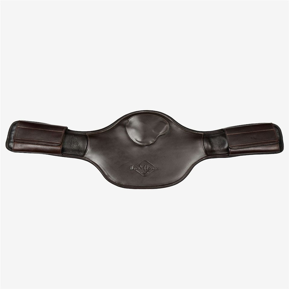 image 1 of LeMieux Gel-Tek Anatomic Short Stud Girth with Magnet Black | 65cm