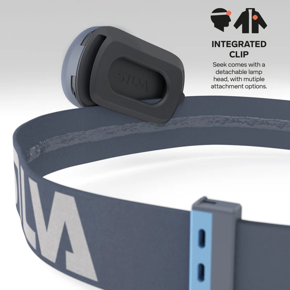 image 1 of Silva Head Torch LED Seek 320 - Stormy Sky