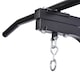 image 7 of HOMCOM Heavy Punch Bag Hanger Wall Mount Chain Swivel Bracket Bar Steel, Black | Black | Black | 93L x 47D x 51H cm