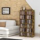 image 5 of 6 Tier Shelves Storage Unit Set Rustic Brown Brown | One Size
