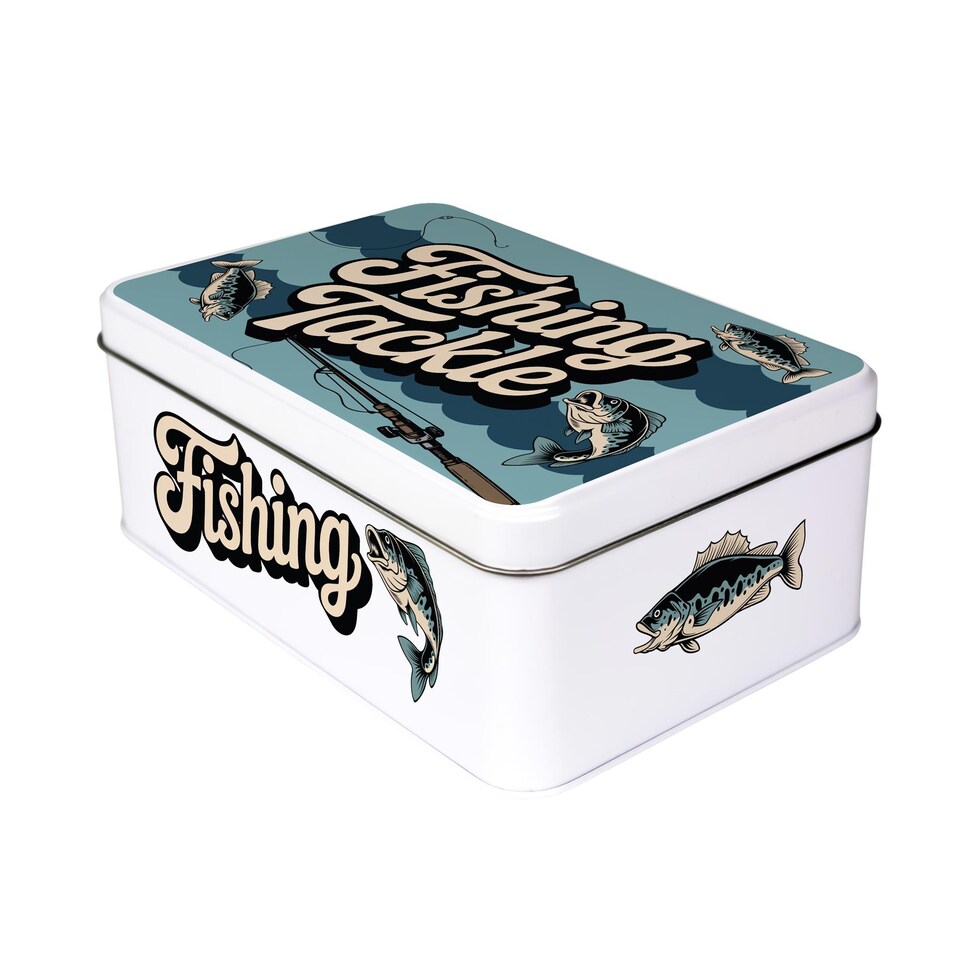 image 1 of Fishing Tackle Tin