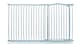 image 1 of Safetots Extra Tall Curved Top Safety Gate, 171cm - 180cm, Matt Grey, Extra Tall 100cm in Height, Pressure Fit Stair Gate, Baby Gate for Doors Hallways and Spaces, Safety Barrier, Easy Installation