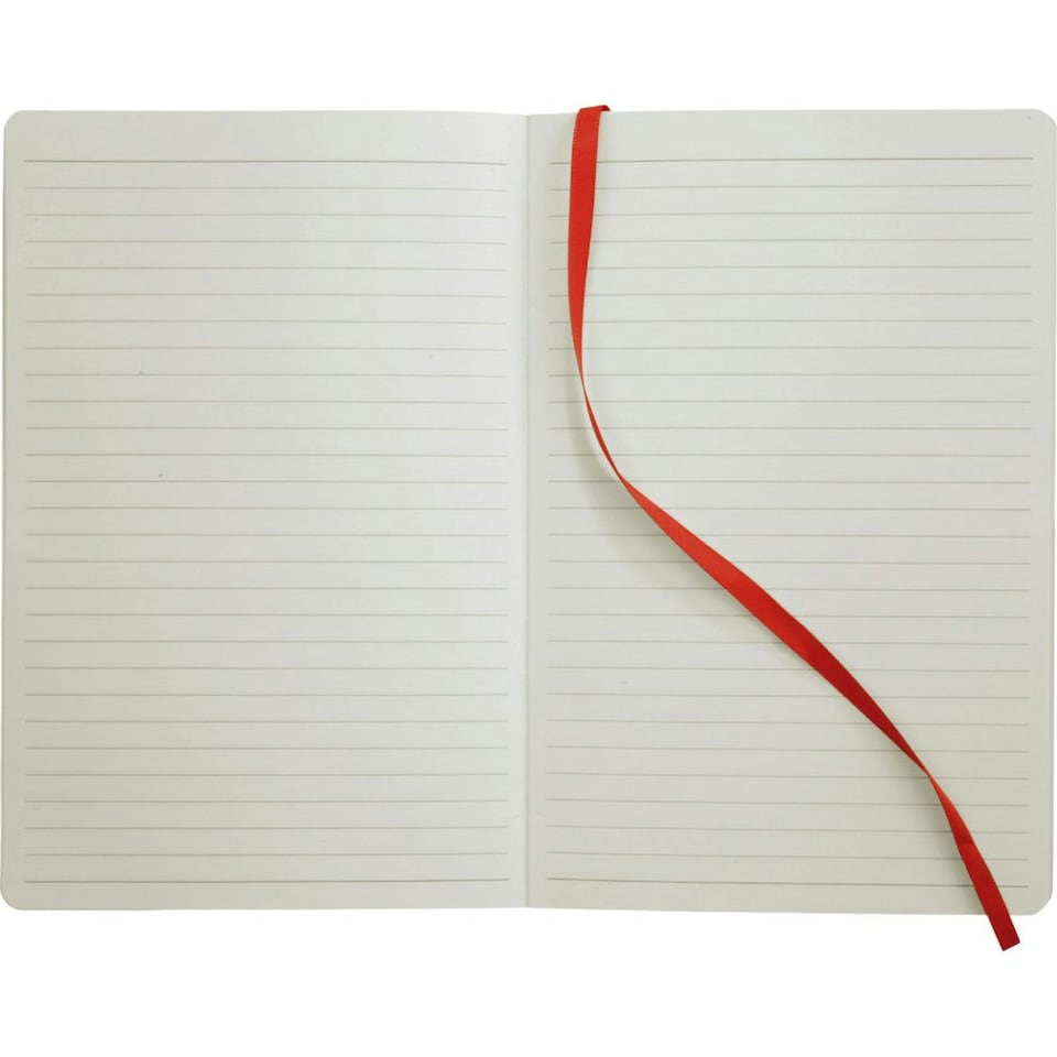 image 1 of JournalBooks Classic Soft Cover Notebook - Red - 21.5 x 14 x 1.4 cm