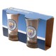 image 2 of Manchester City FC Shot Glasses 2pk Clear