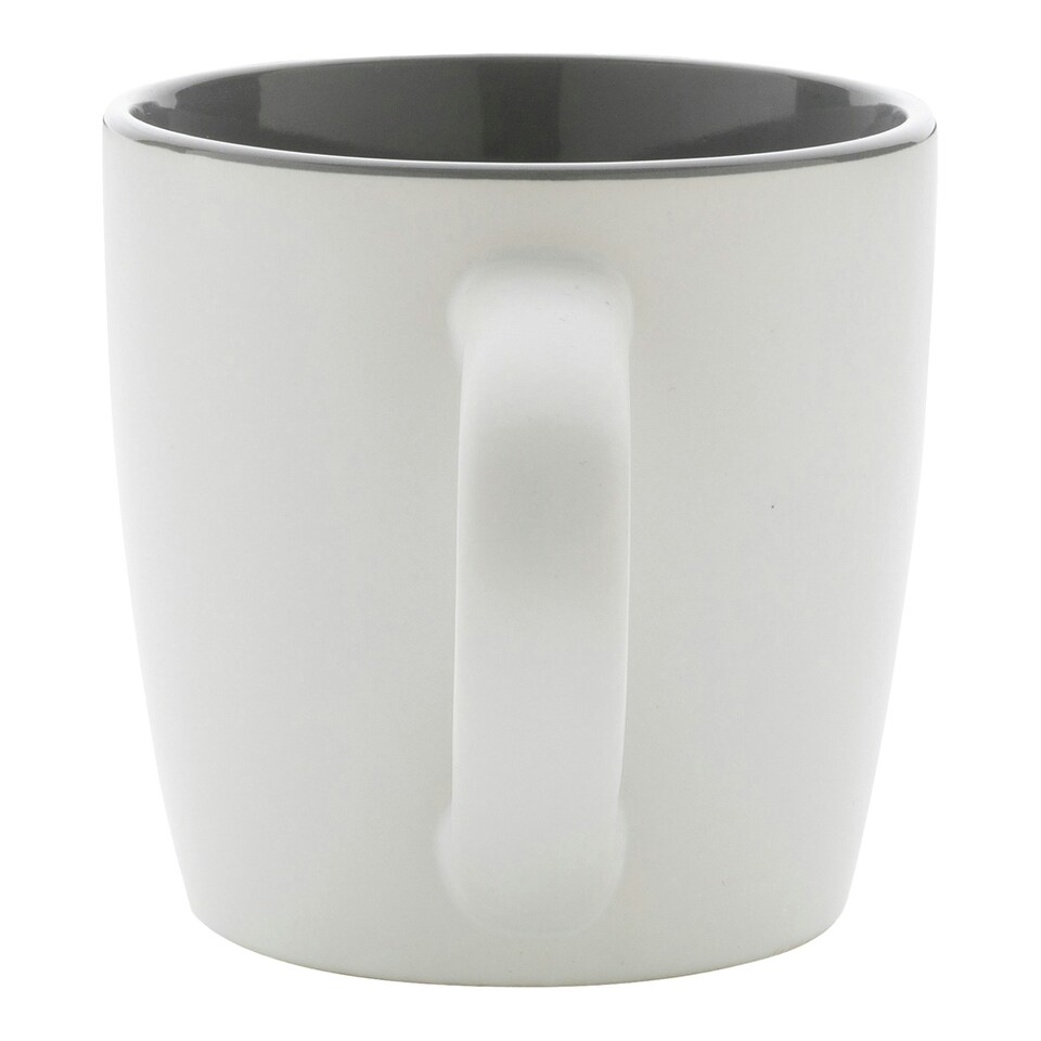 image 1 of XD Collection Inner Two Tone Ceramic 300ml Mug - White - One Size
