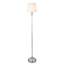 Fable Polished Chrome Rechargeable Touch Floor Lamp