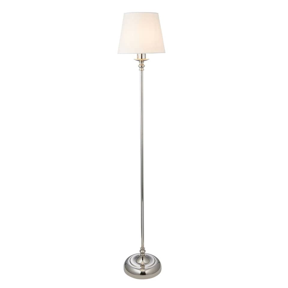 image 1 of Fable Polished Chrome Rechargeable Touch Floor Lamp