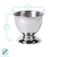 image 5 of Argon Tableware Stainless Steel Egg Cup - Pack of 6