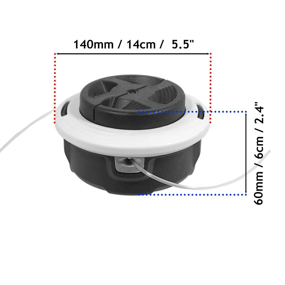 image 1 of SPARES2GO Trimmer Head Spool compatible with Stihl Autocut C26-2 Brushcutter Strimmer