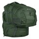 image 1 of Mountain Warehouse Unisex Traveller 60 + 20L Rucksack Durable Sports Backpack Green | Green