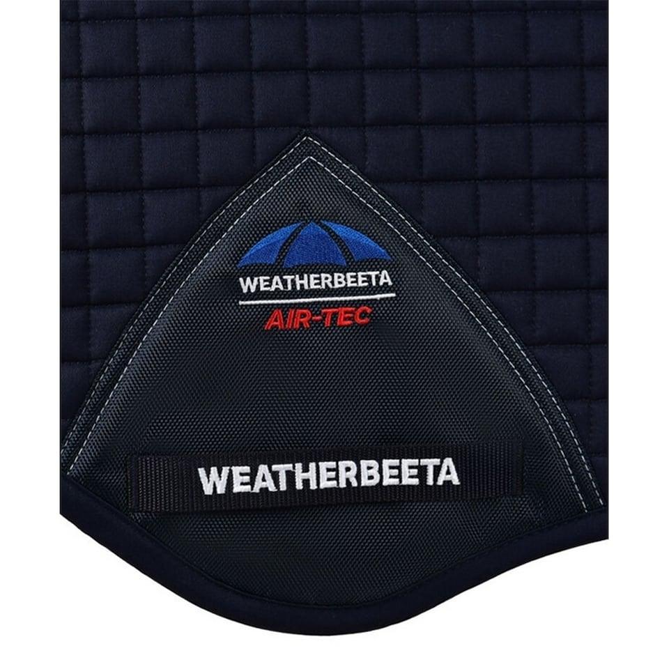 image 1 of Weatherbeeta Air-Tec Horse Jumping Saddlepad | Blue | Navy | 20.5in x 19.5in | 1