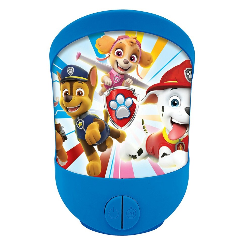image 1 of Lexibook NLJ20PA Paw Patrol Table & Wall Nightlight Blue