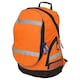 image 1 of Yoko London Hi-Vis Backpack - Orange/Black - One Size