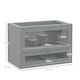 image 7 of PawHut 2 Levels Wooden Hamster Cage Mice Rodents Hutch Small Animals